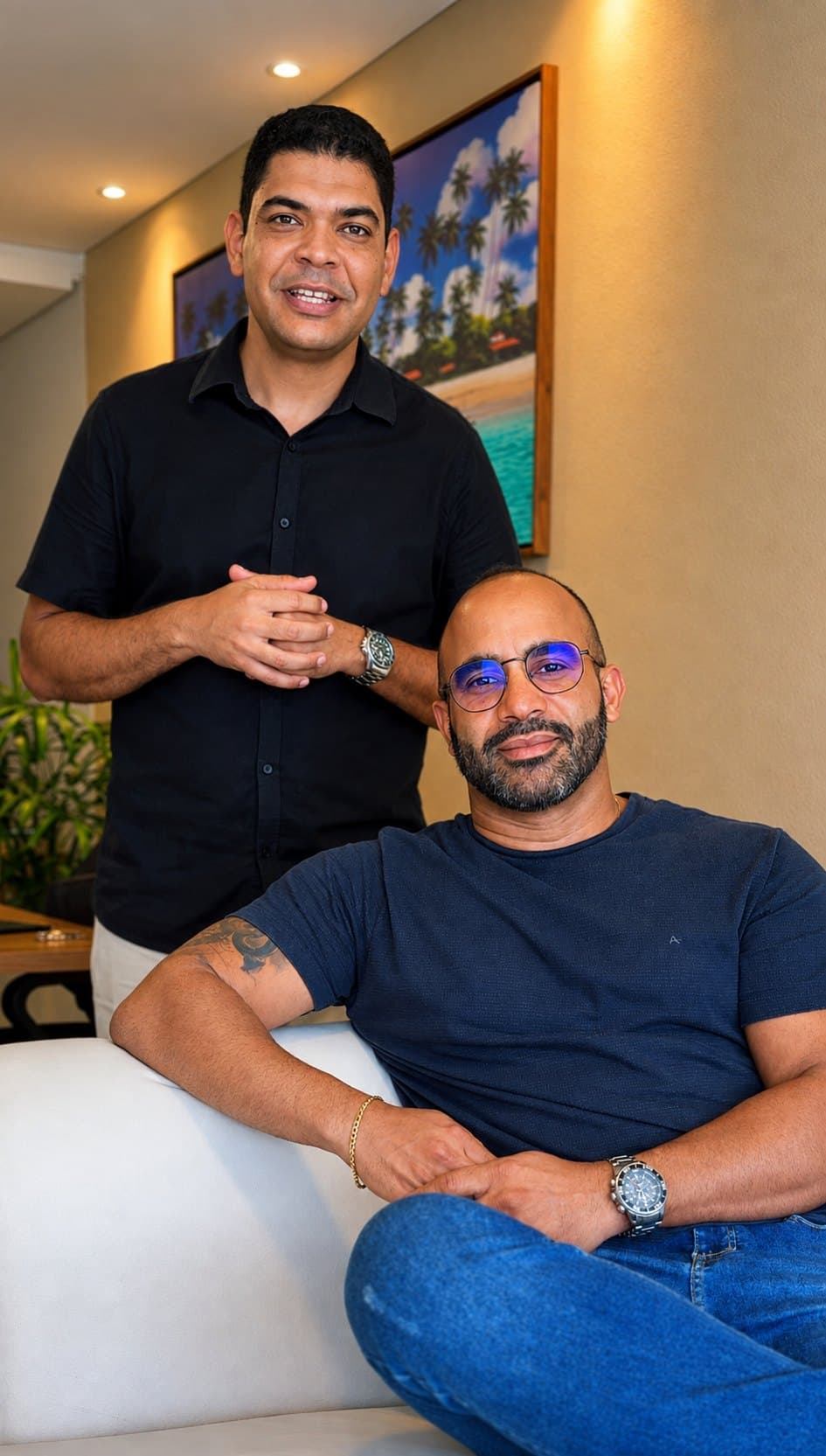 Valdir Pereira e Ednaldo Silva